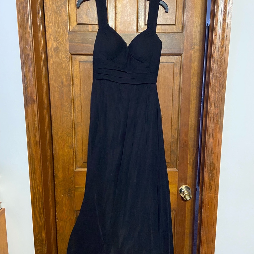 Jenny Yoo Strapless Black Dress